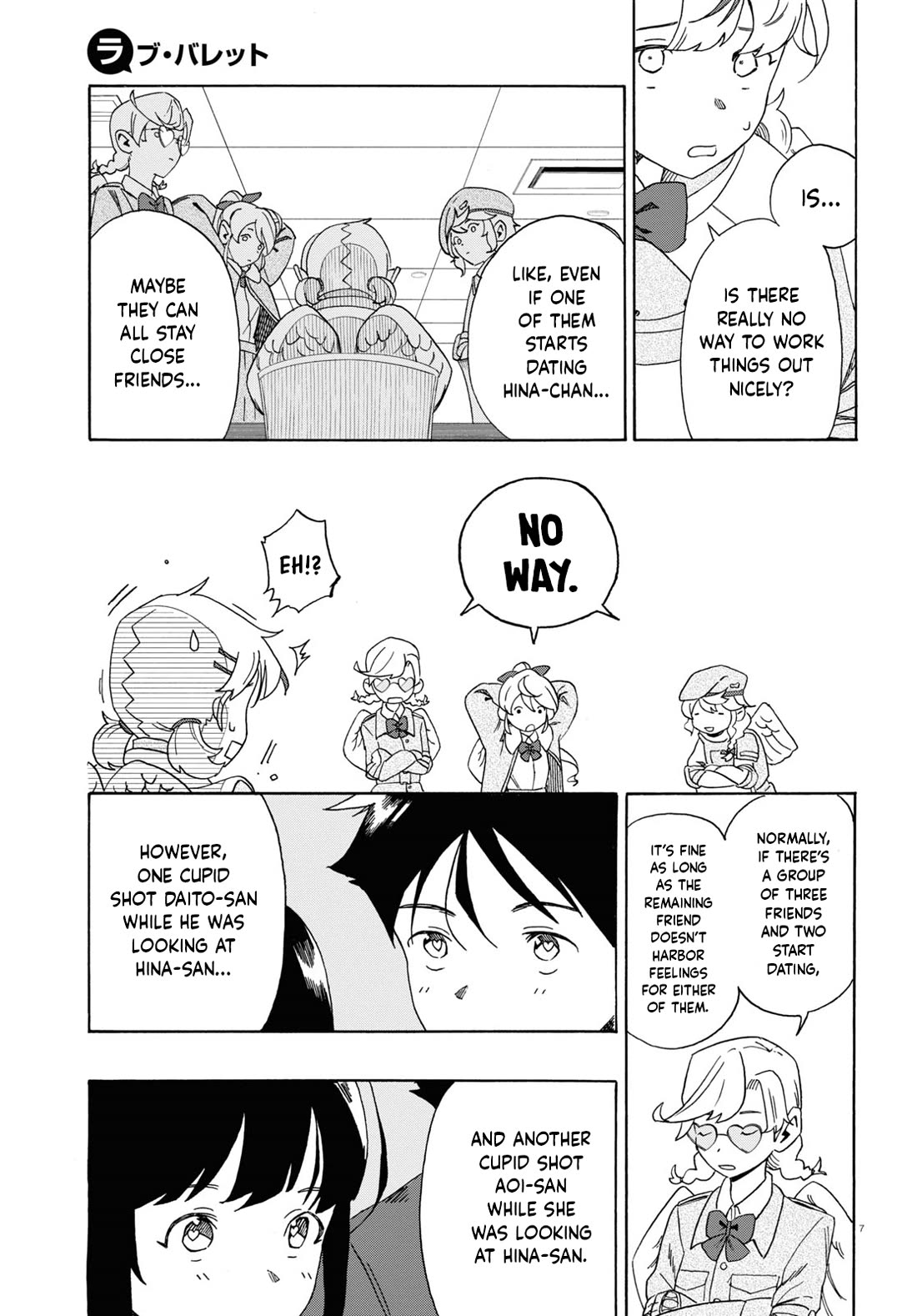 Love Bullet Chapter 0 page 11 - Chapter 0: A Cupid's Solution to a Love Triangle