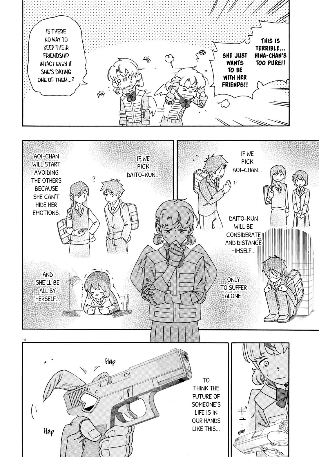 Love Bullet Chapter 0 page 18 - Chapter 0: A Cupid's Solution to a Love Triangle