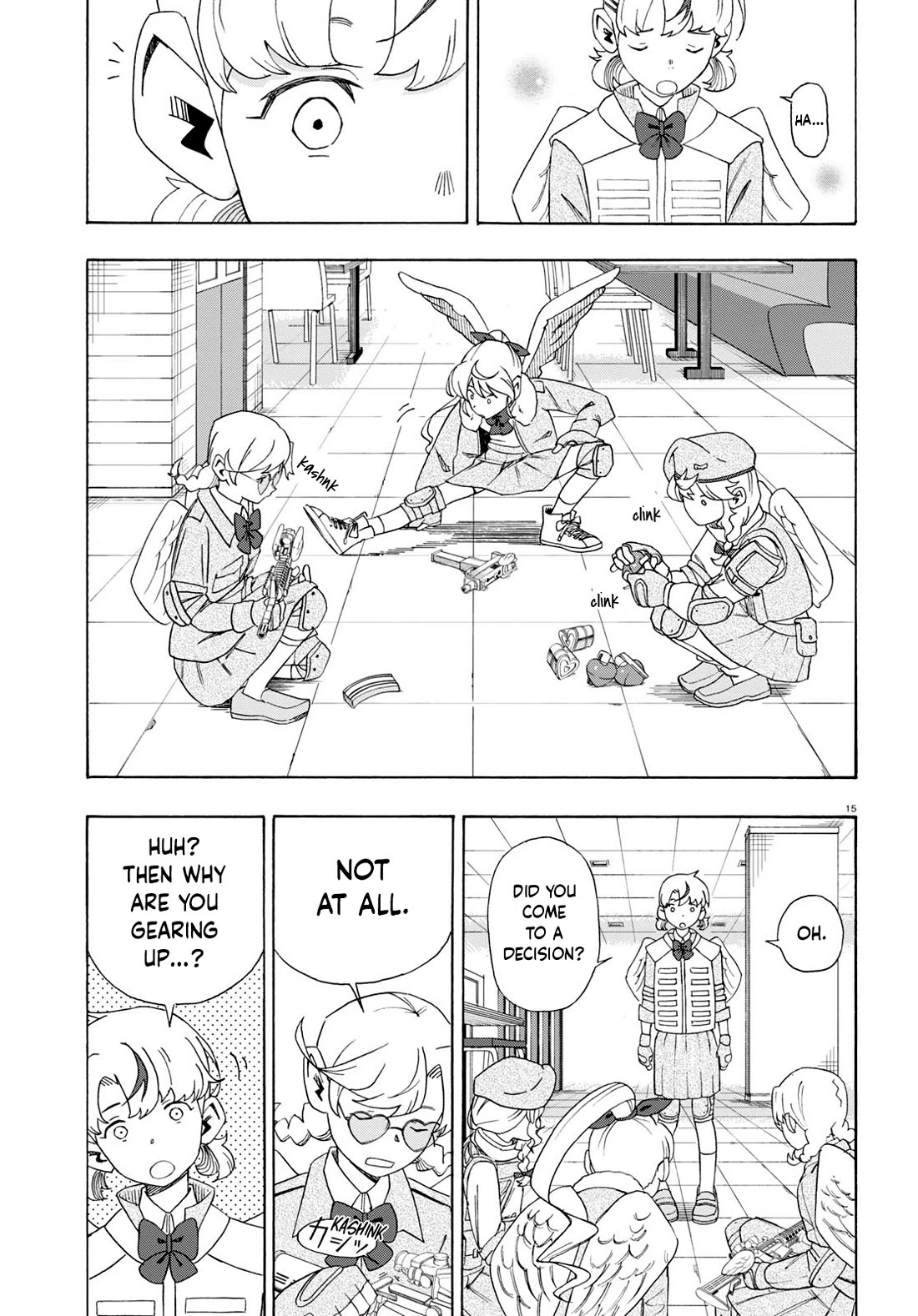Love Bullet Chapter 0 page 19 - Chapter 0: A Cupid's Solution to a Love Triangle