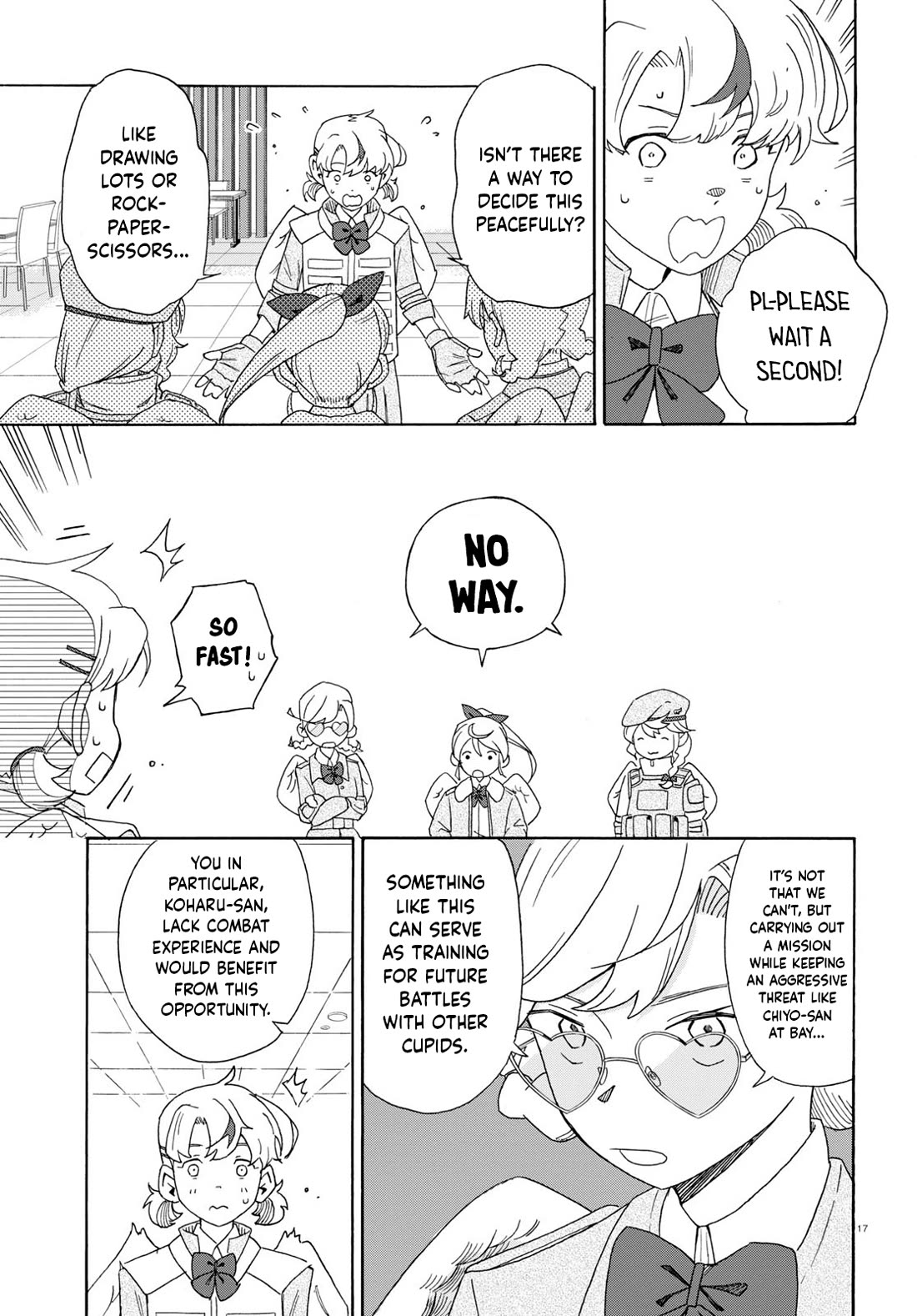 Love Bullet Chapter 0 page 21 - Chapter 0: A Cupid's Solution to a Love Triangle