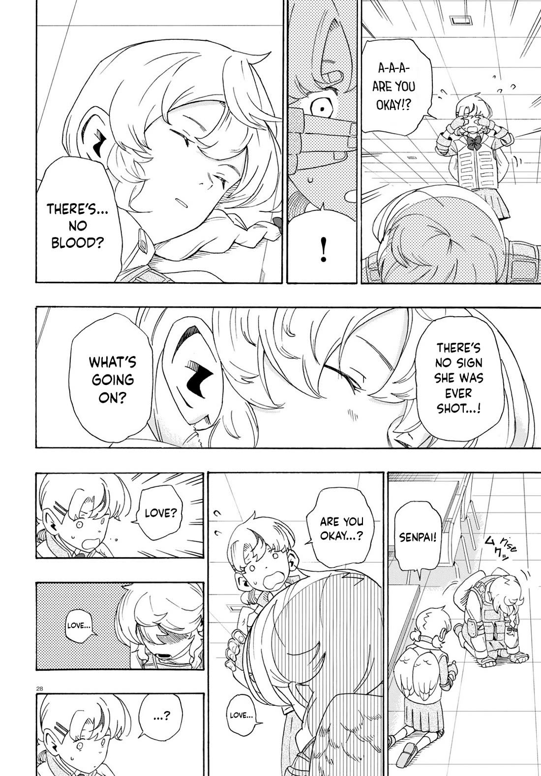 Love Bullet Chapter 0 page 32 - Chapter 0: A Cupid's Solution to a Love Triangle