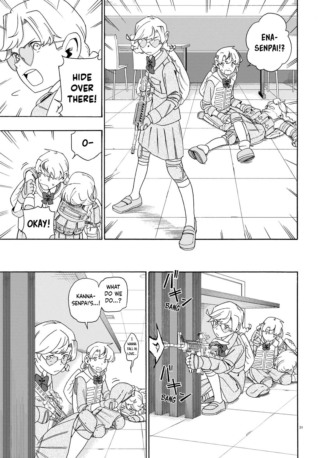 Love Bullet Chapter 0 page 35 - Chapter 0: A Cupid's Solution to a Love Triangle