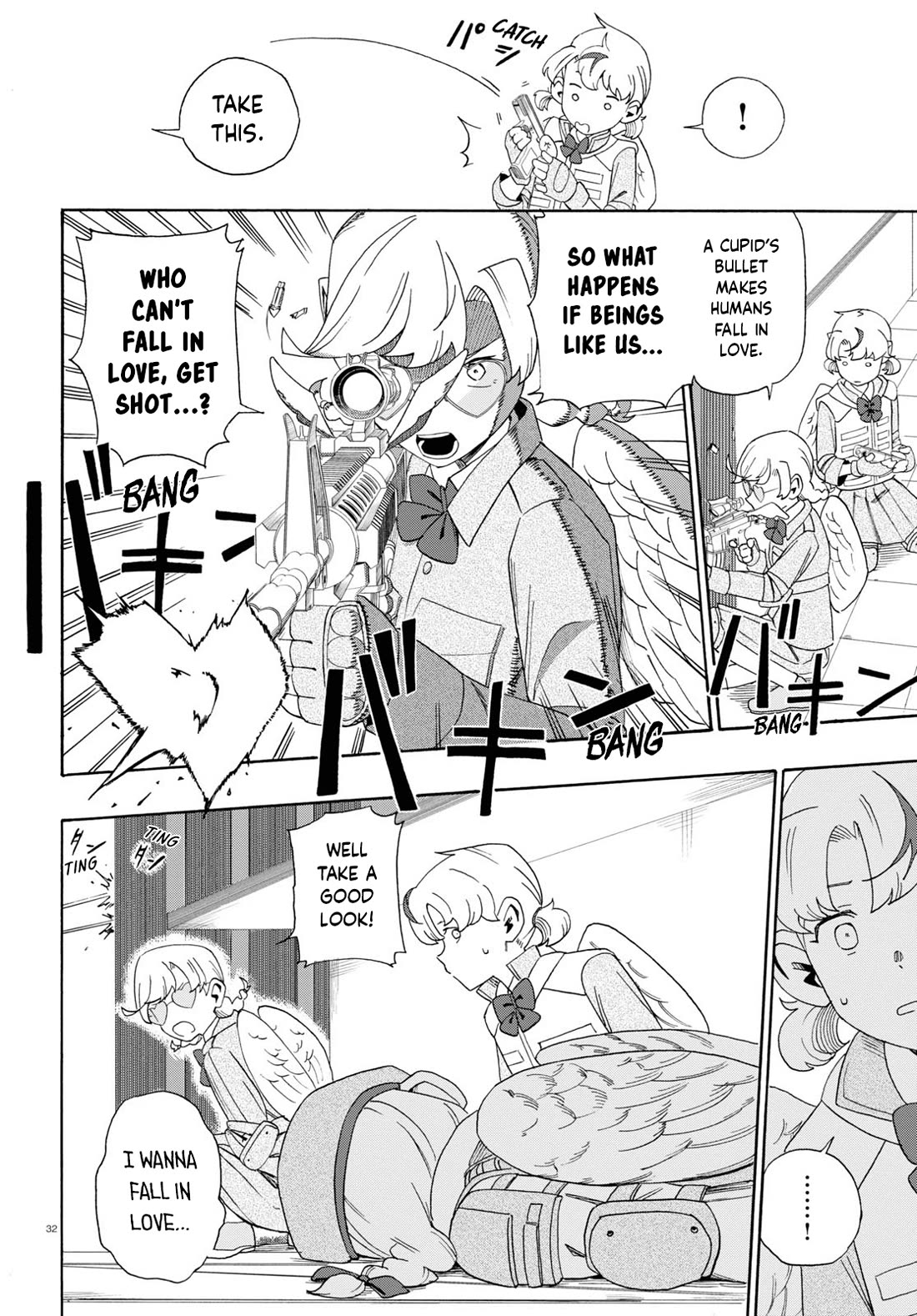 Love Bullet Chapter 0 page 36 - Chapter 0: A Cupid's Solution to a Love Triangle