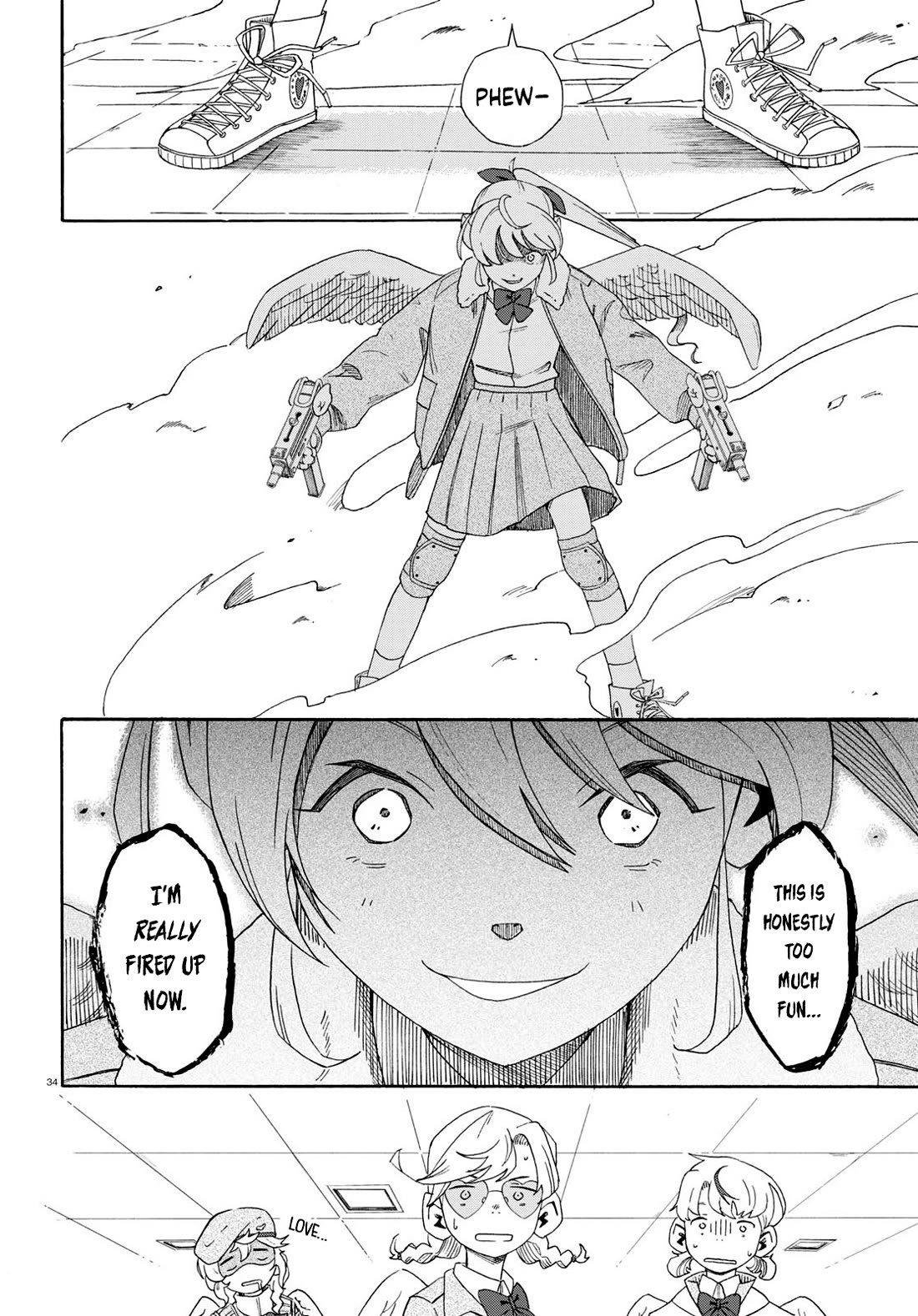 Love Bullet Chapter 0 page 38 - Chapter 0: A Cupid's Solution to a Love Triangle