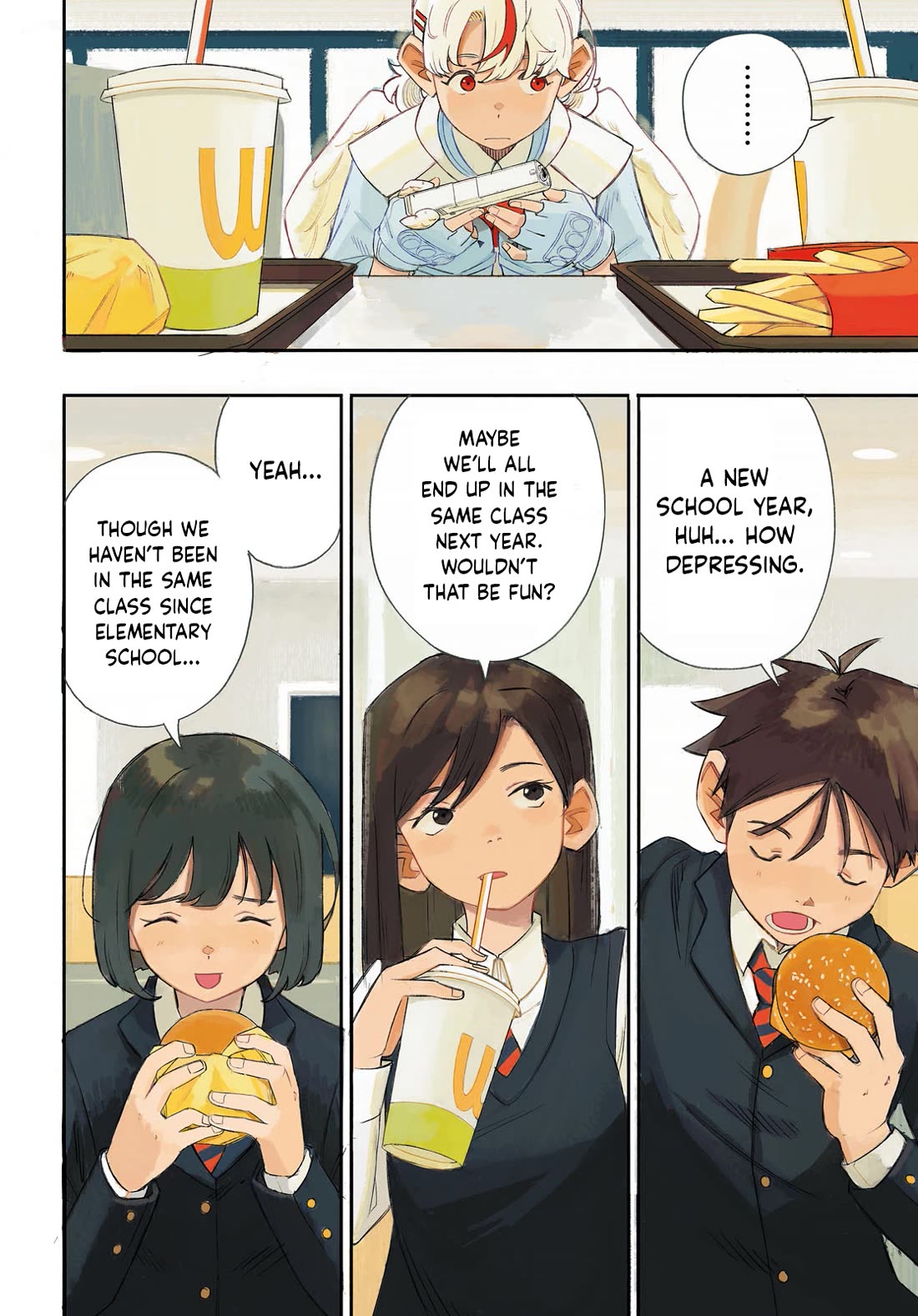 Love Bullet Chapter 0 page 4 - Chapter 0: A Cupid's Solution to a Love Triangle
