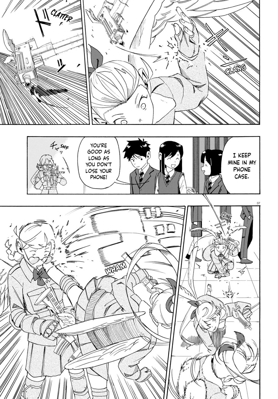 Love Bullet Chapter 0 page 41 - Chapter 0: A Cupid's Solution to a Love Triangle