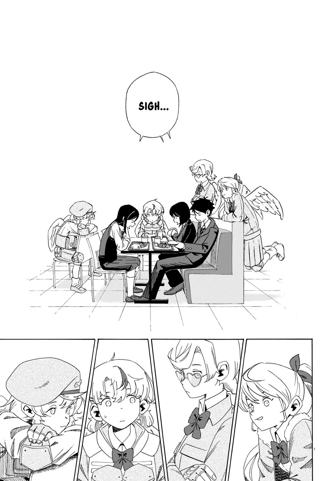 Love Bullet Chapter 0 page 5 - Chapter 0: A Cupid's Solution to a Love Triangle