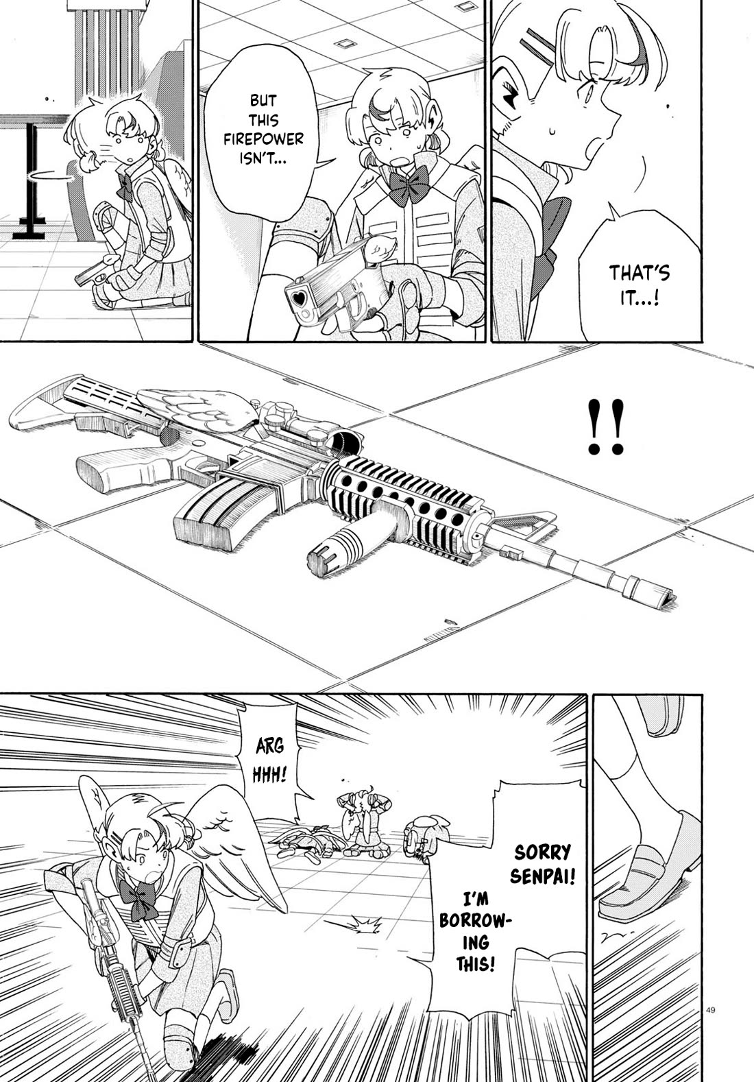 Love Bullet Chapter 0 page 53 - Chapter 0: A Cupid's Solution to a Love Triangle