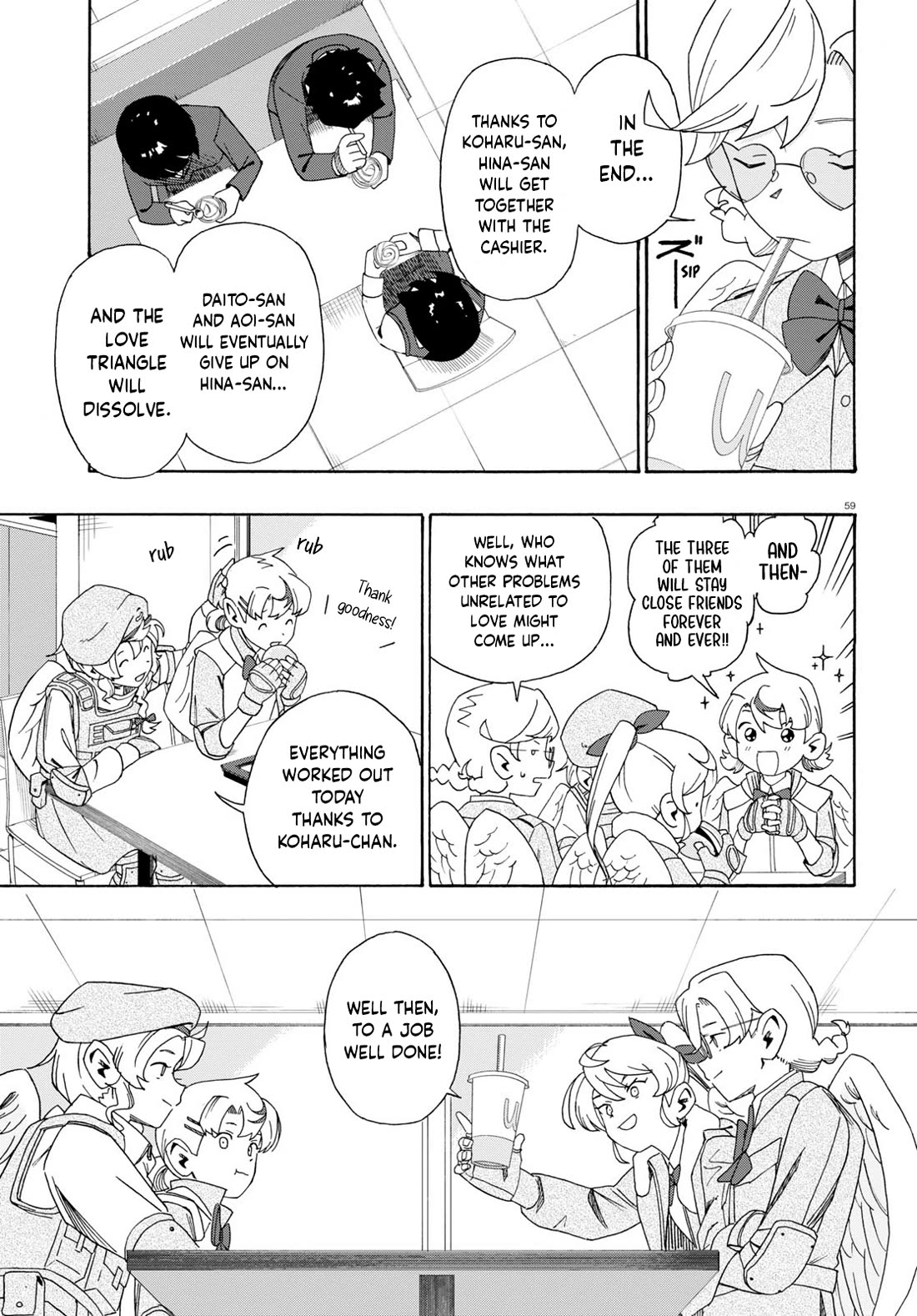 Love Bullet Chapter 0 page 62 - Chapter 0: A Cupid's Solution to a Love Triangle