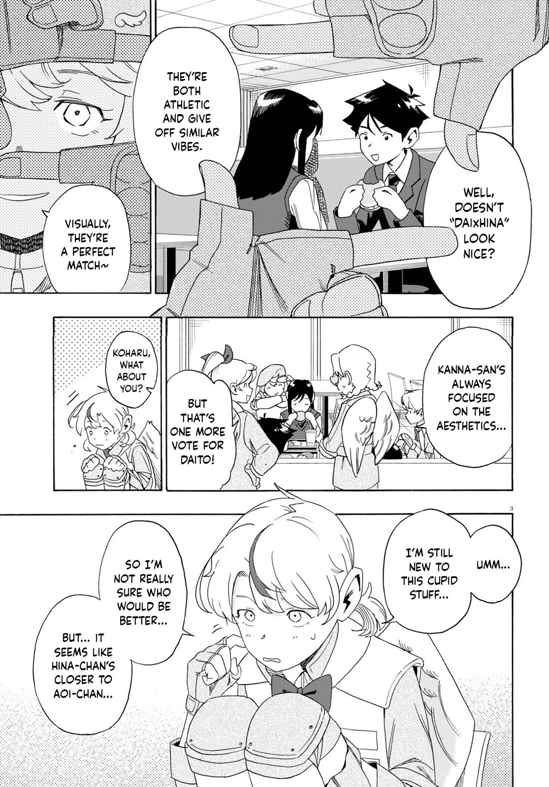 Love Bullet Chapter 0 page 7 - Chapter 0: A Cupid's Solution to a Love Triangle