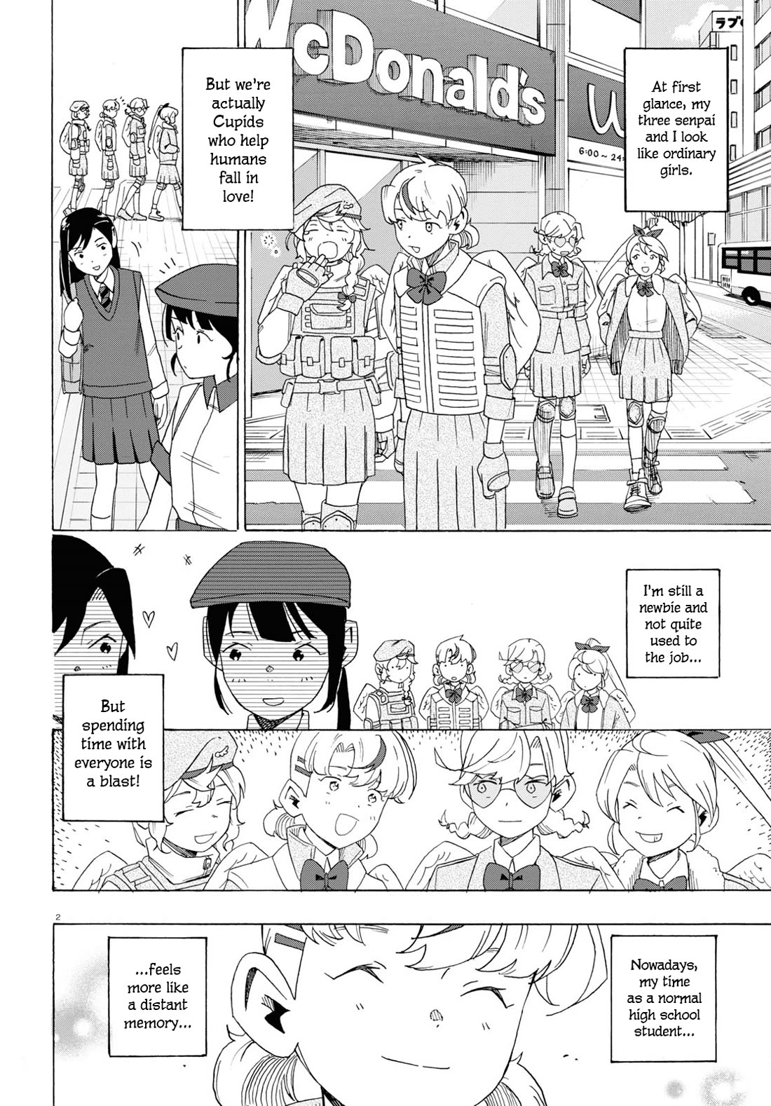 Love Bullet Chapter 1 page 2 - Chapter 1: To Fall in Love with Love...