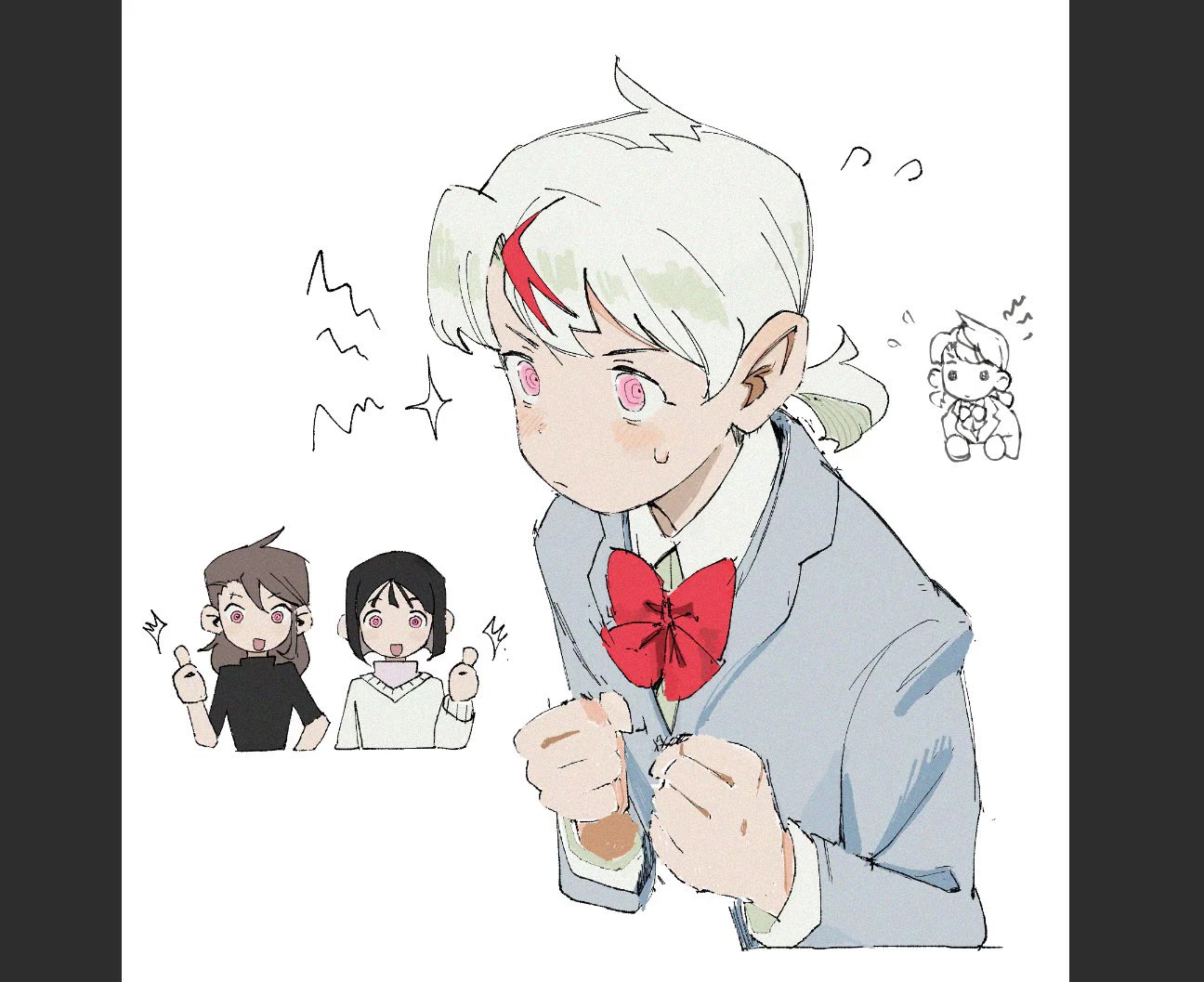 Love Bullet Chapter 12.1 page 10 - Chapter 12.1: Twitter Extras + English License Announcement