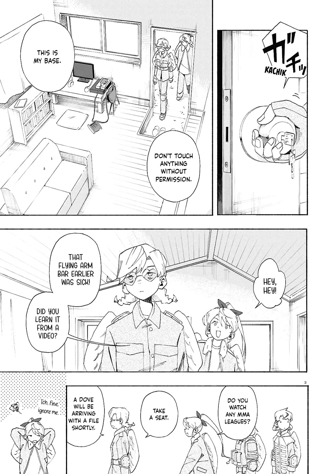 Love Bullet Chapter 13 page 3 - Chapter 13: Cowardice and Courage (Part One)