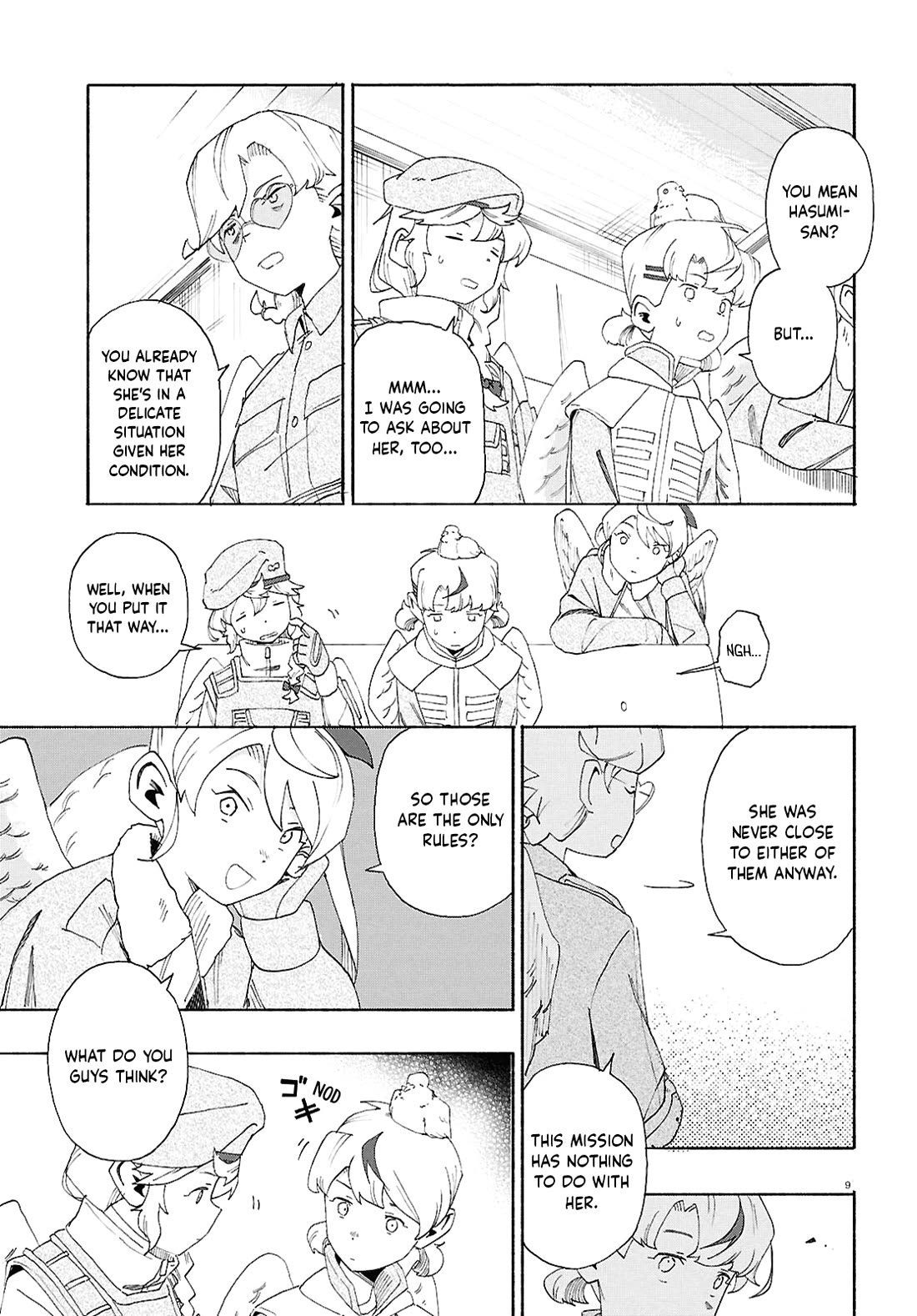 Love Bullet Chapter 13 page 9 - Chapter 13: Cowardice and Courage (Part One)