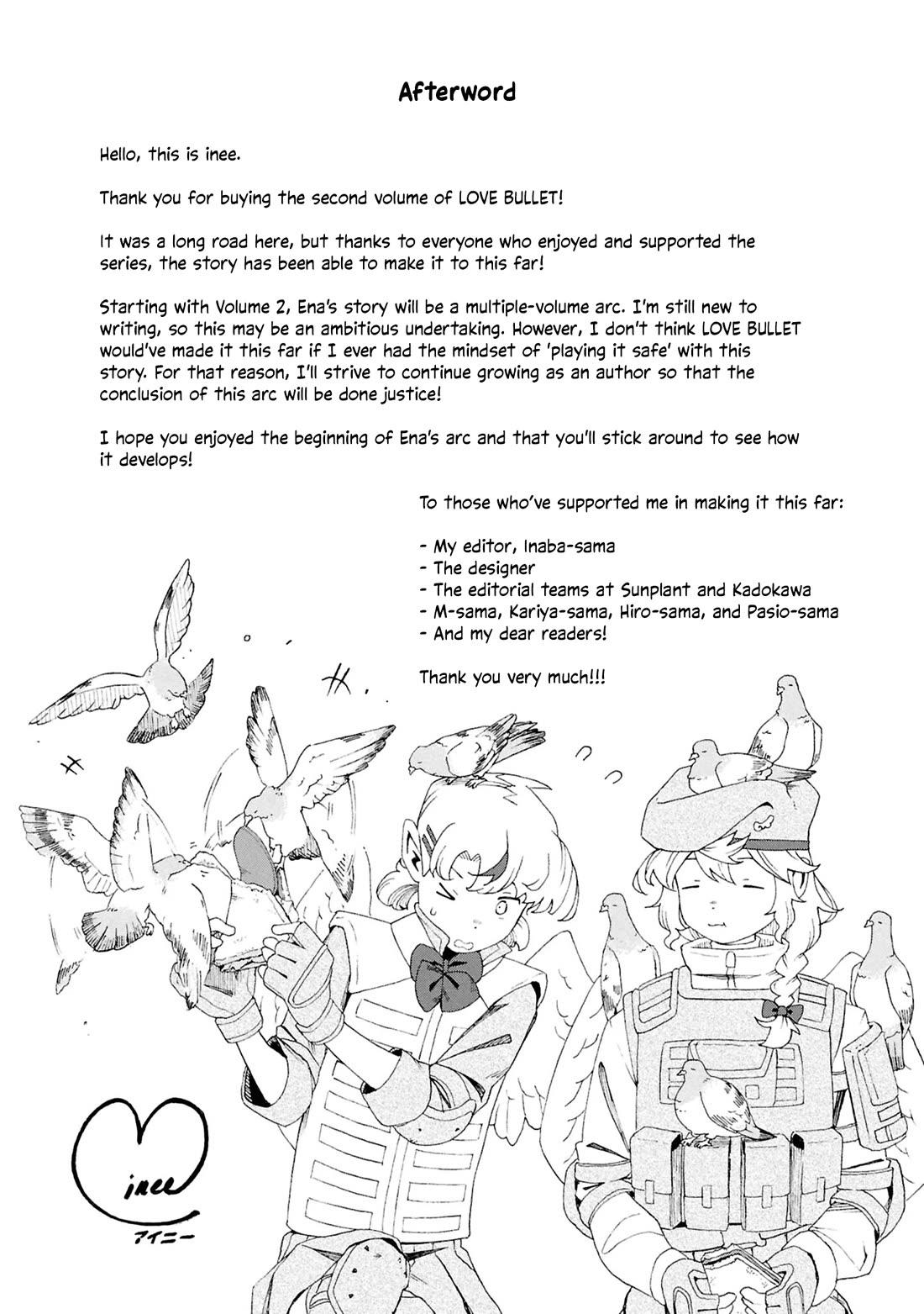 Love Bullet Chapter 14.5 page 9 - Chapter 14.5: Volume 2 Extras