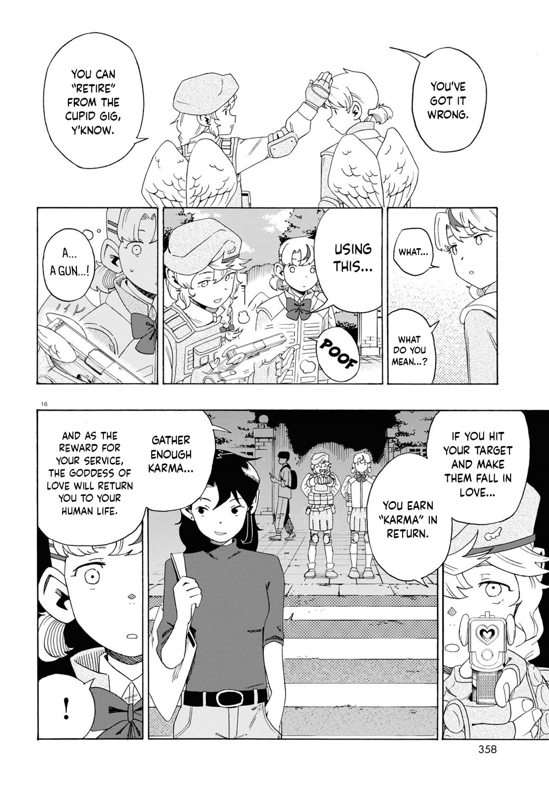Love Bullet Chapter 2 page 16 - Chapter 2: Modern-Day Cupids (Part One)