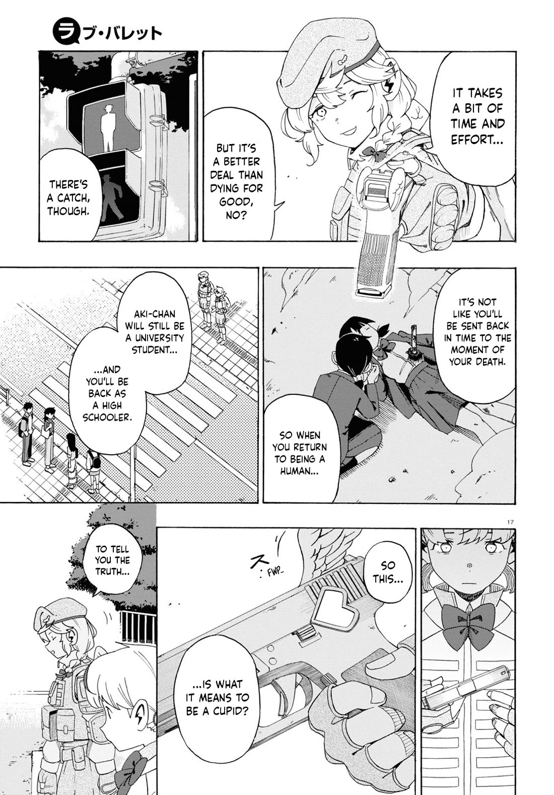 Love Bullet Chapter 2 page 17 - Chapter 2: Modern-Day Cupids (Part One)