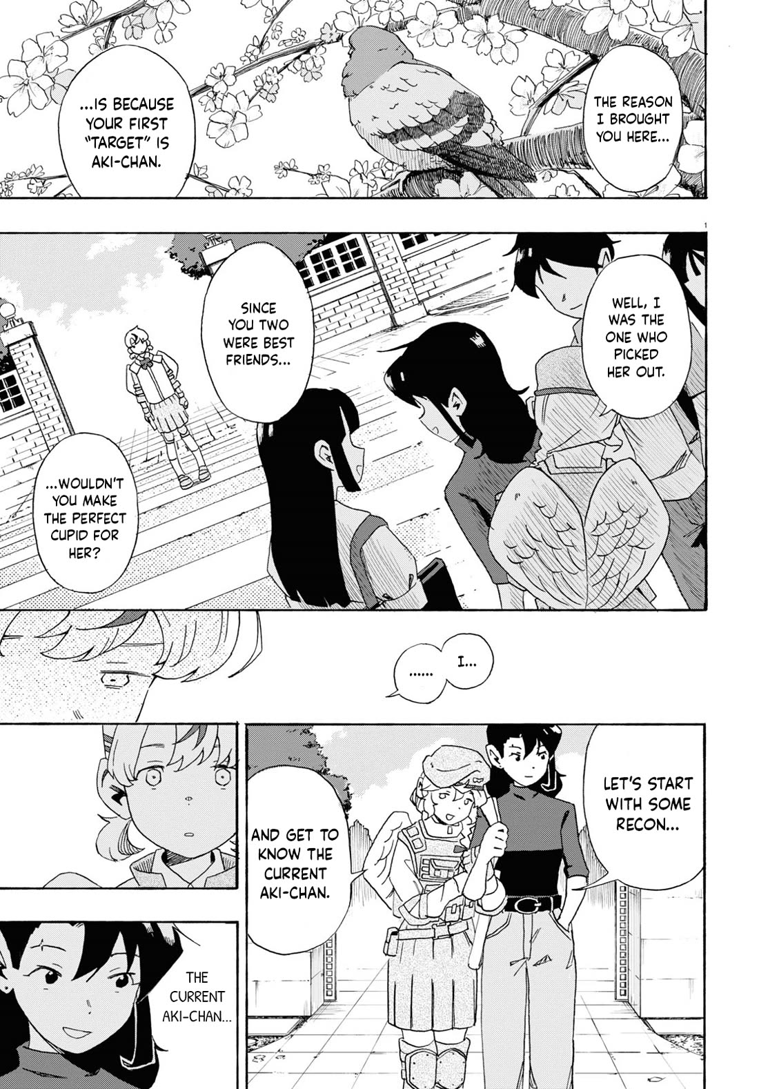 Love Bullet Chapter 3 page 1 - Chapter 3: Modern-Day Cupids (Part Two)