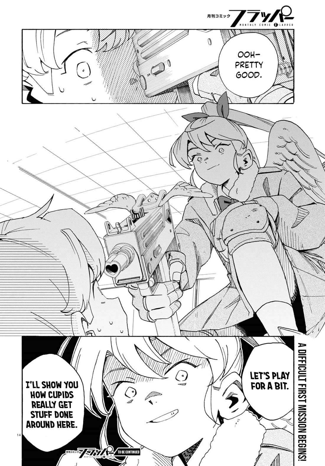 Love Bullet Chapter 3 page 14 - Chapter 3: Modern-Day Cupids (Part Two)