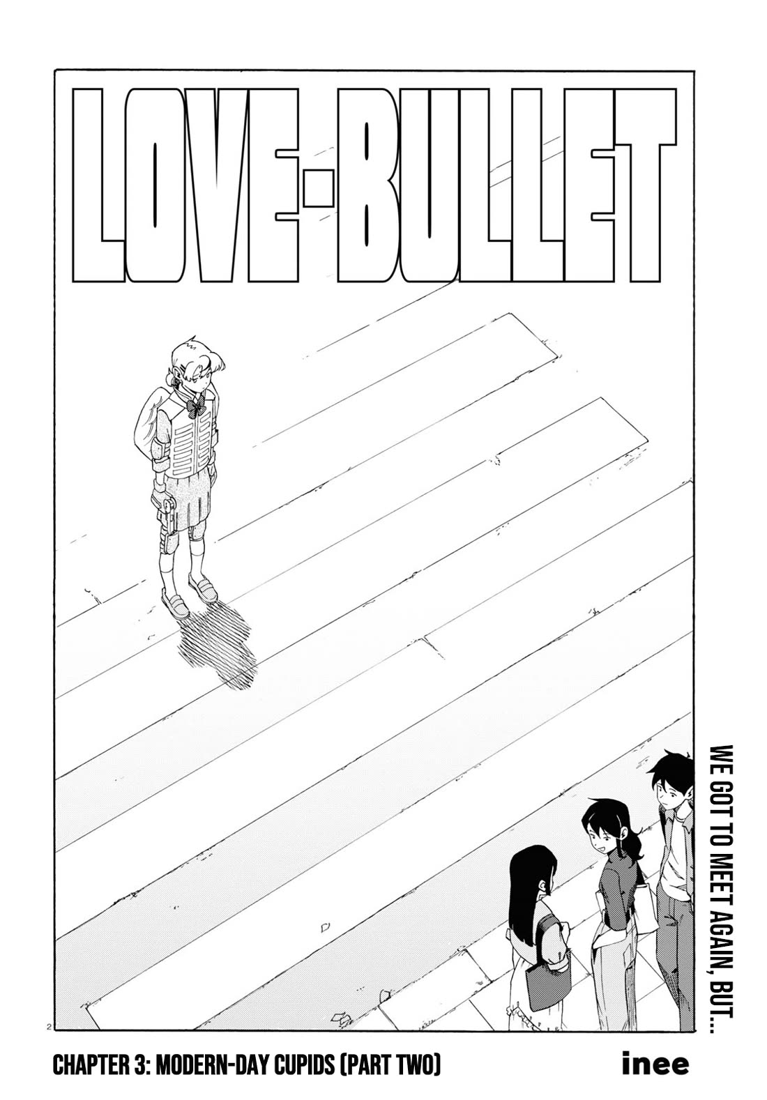 Love Bullet Chapter 3 page 2 - Chapter 3: Modern-Day Cupids (Part Two)
