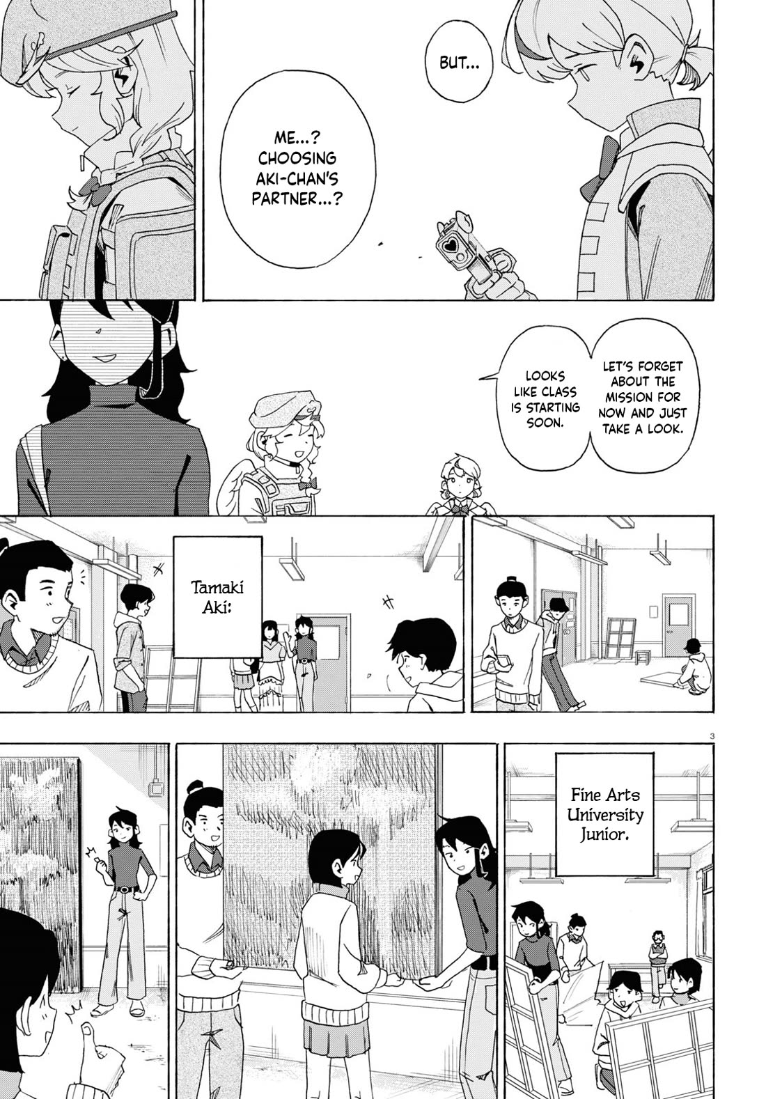 Love Bullet Chapter 3 page 3 - Chapter 3: Modern-Day Cupids (Part Two)