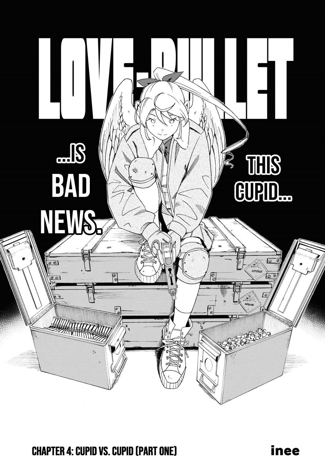 Love Bullet Chapter 4 page 1 - Chapter 4: Cupid vs. Cupid (Part One)