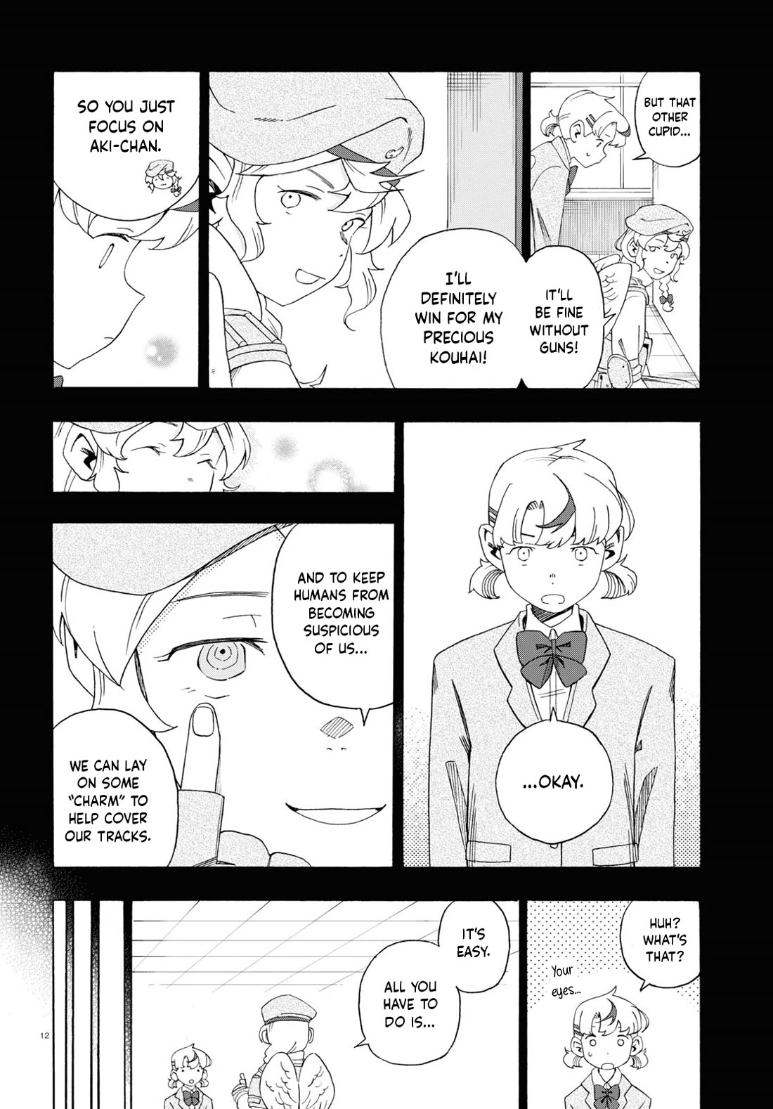 Love Bullet Chapter 4 page 12 - Chapter 4: Cupid vs. Cupid (Part One)