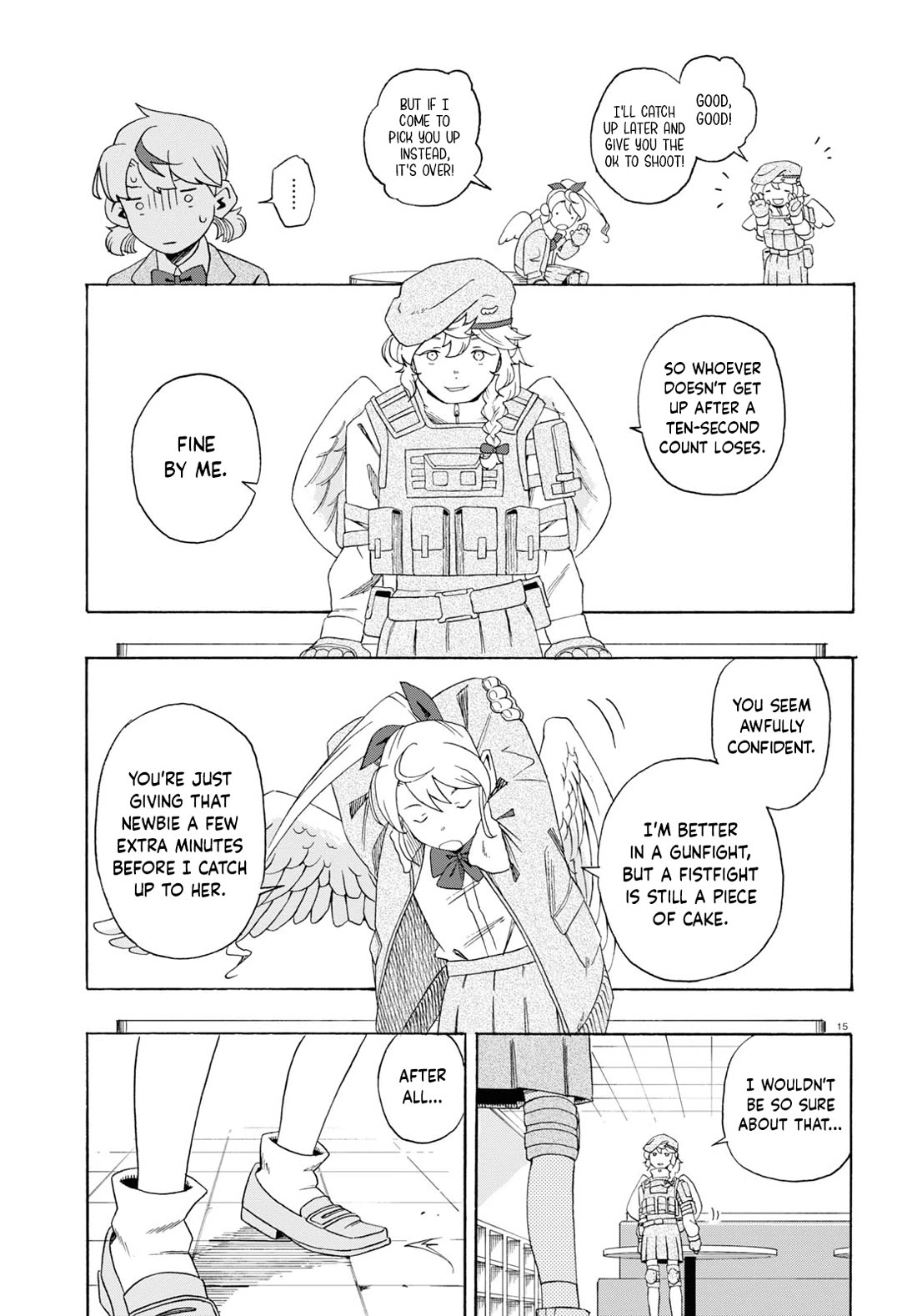 Love Bullet Chapter 4 page 15 - Chapter 4: Cupid vs. Cupid (Part One)
