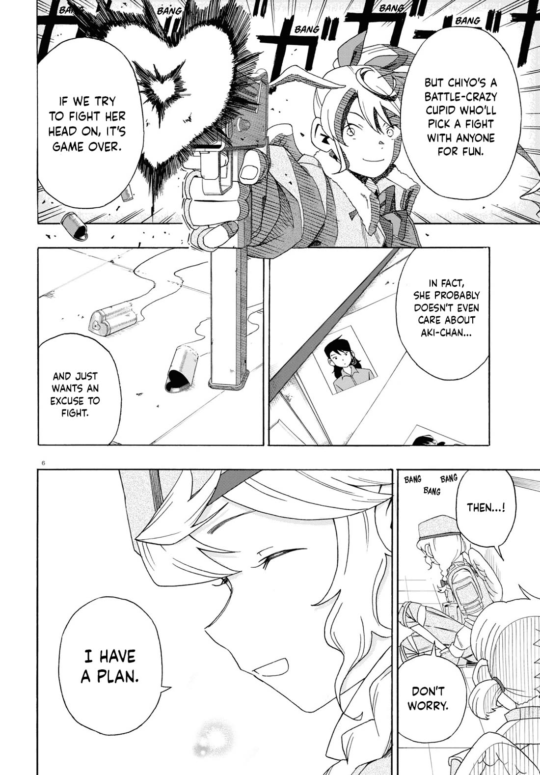 Love Bullet Chapter 4 page 6 - Chapter 4: Cupid vs. Cupid (Part One)