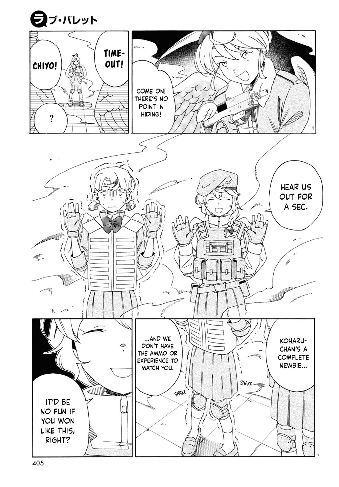 Love Bullet Chapter 4 page 7 - Chapter 4: Cupid vs. Cupid (Part One)
