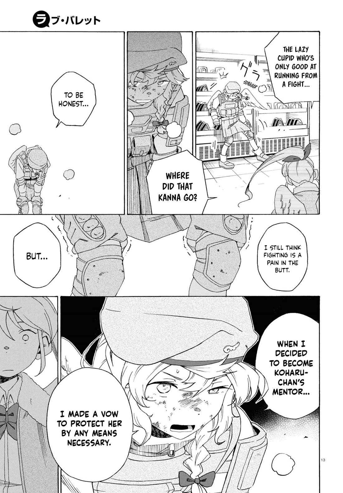 Love Bullet Chapter 5 page 13 - Chapter 5: Cupid vs. Cupid (Part Two)