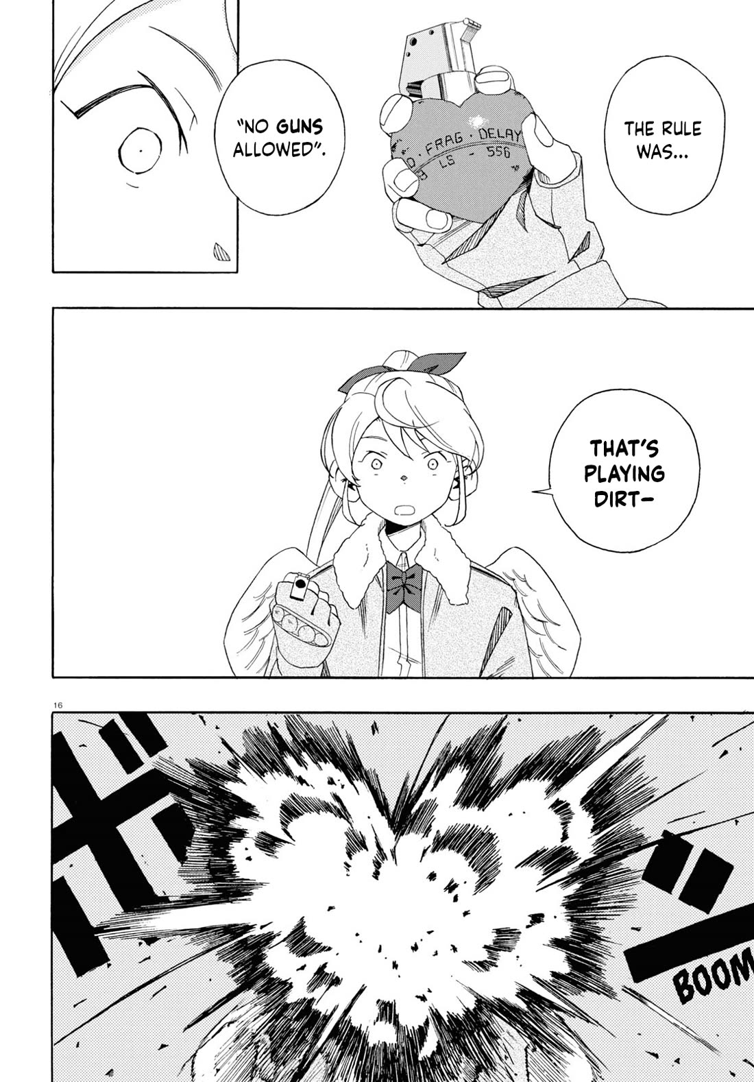 Love Bullet Chapter 5 page 16 - Chapter 5: Cupid vs. Cupid (Part Two)