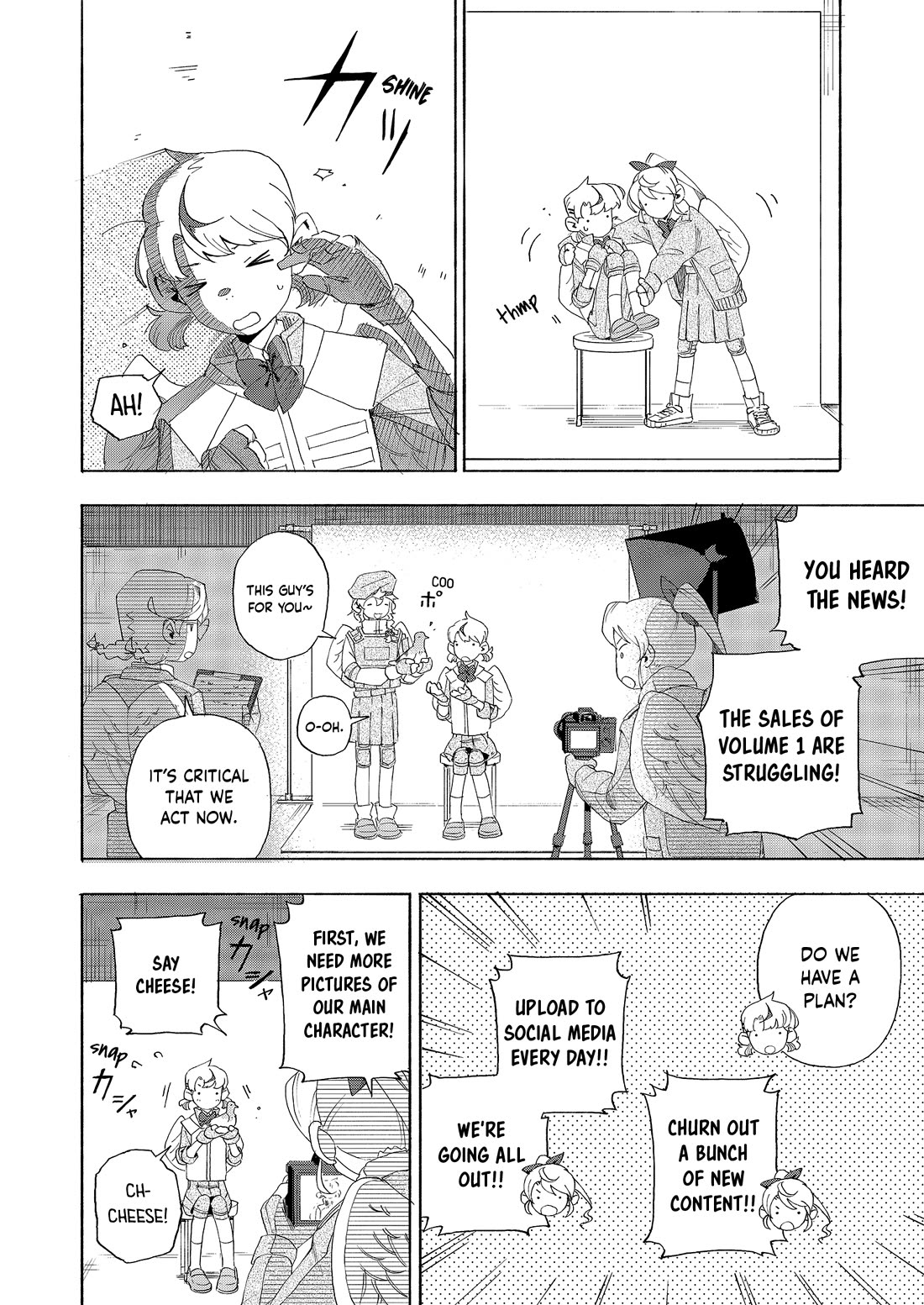 Love Bullet Chapter 6.7 page 2 - Chapter 6.7: Twitter Announcement