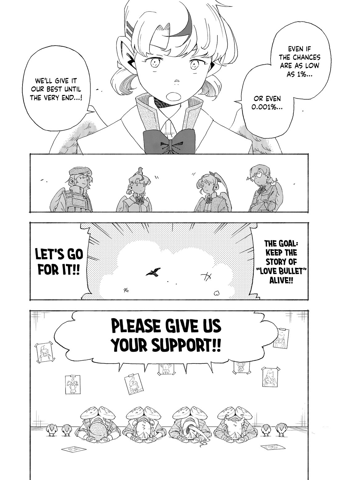 Love Bullet Chapter 6.7 page 4 - Chapter 6.7: Twitter Announcement