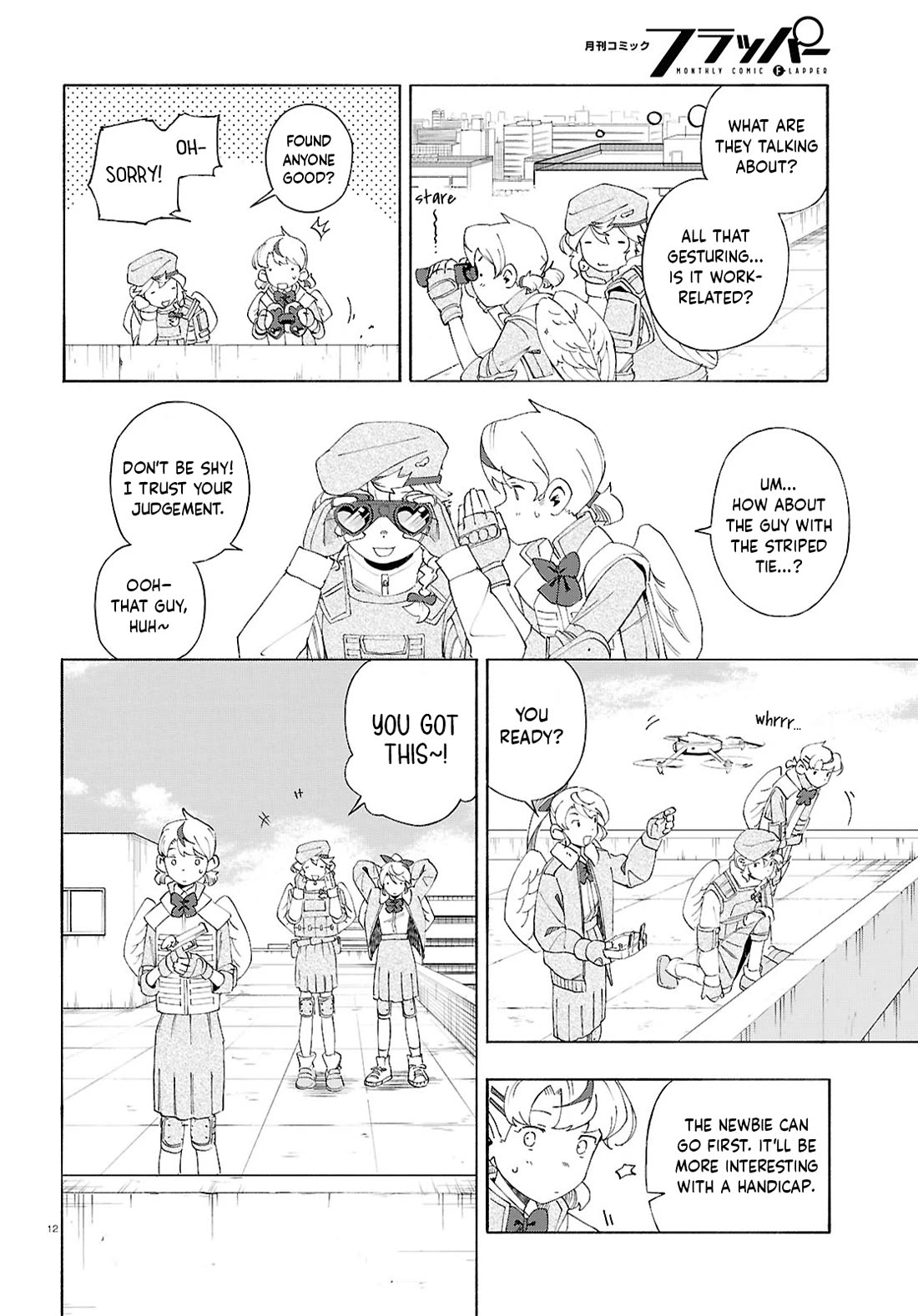 Love Bullet Chapter 8 page 12 - Chapter 8: Shoot-Off!!
