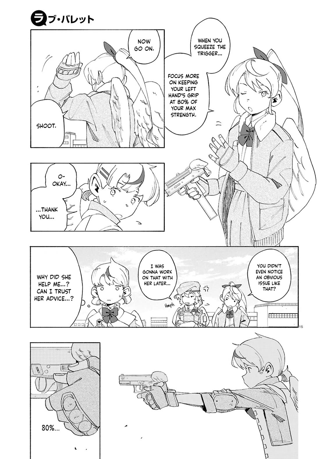 Love Bullet Chapter 8 page 15 - Chapter 8: Shoot-Off!!