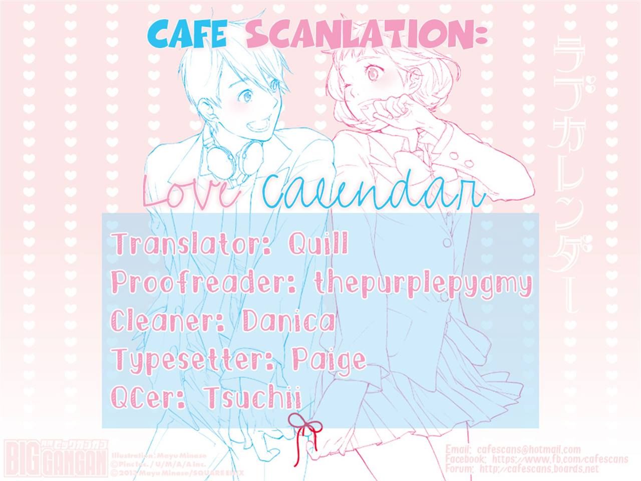 Love Calendar Chapter 4 page 38 - Chapter 4