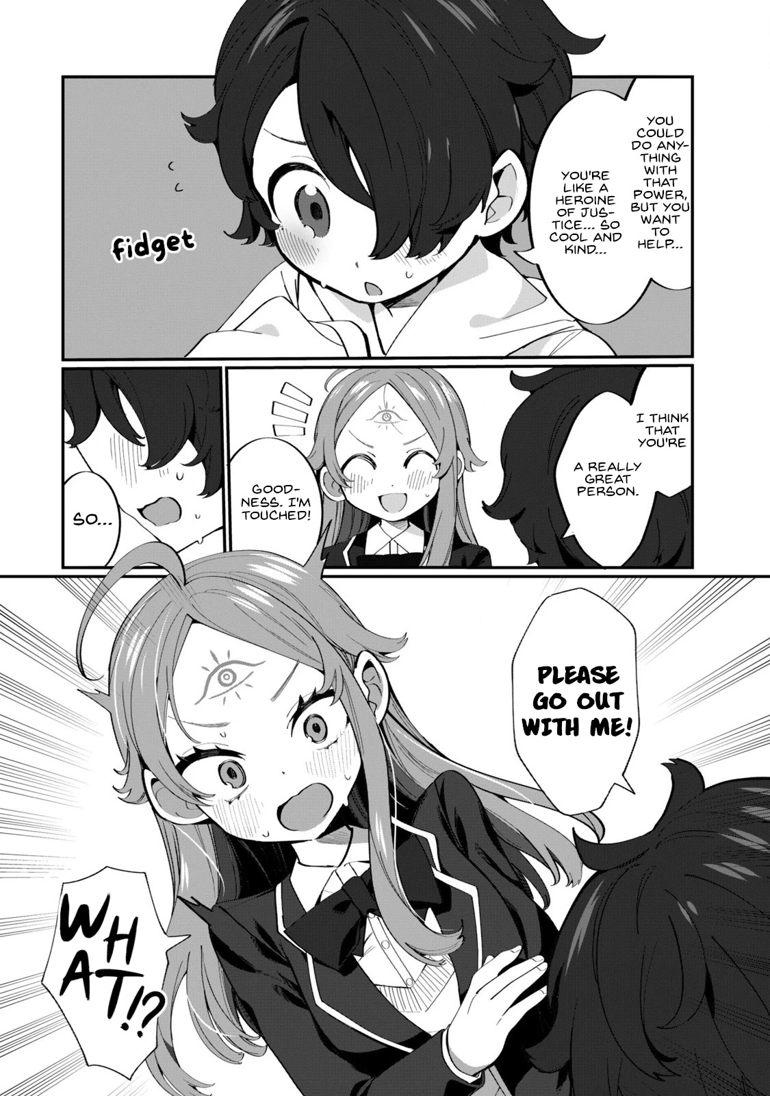 Love, Clairvoyance, and Adolescents Chapter 1 page 10 - Chapter 1: I've found my fated one.