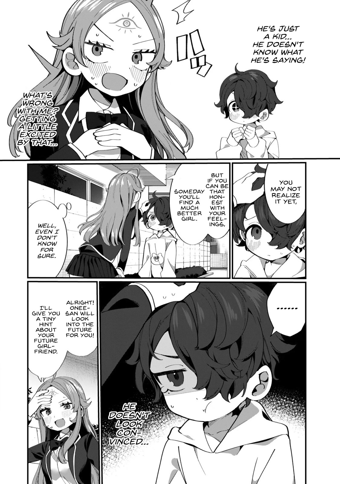 Love, Clairvoyance, and Adolescents Chapter 1 page 12 - Chapter 1: I've found my fated one.