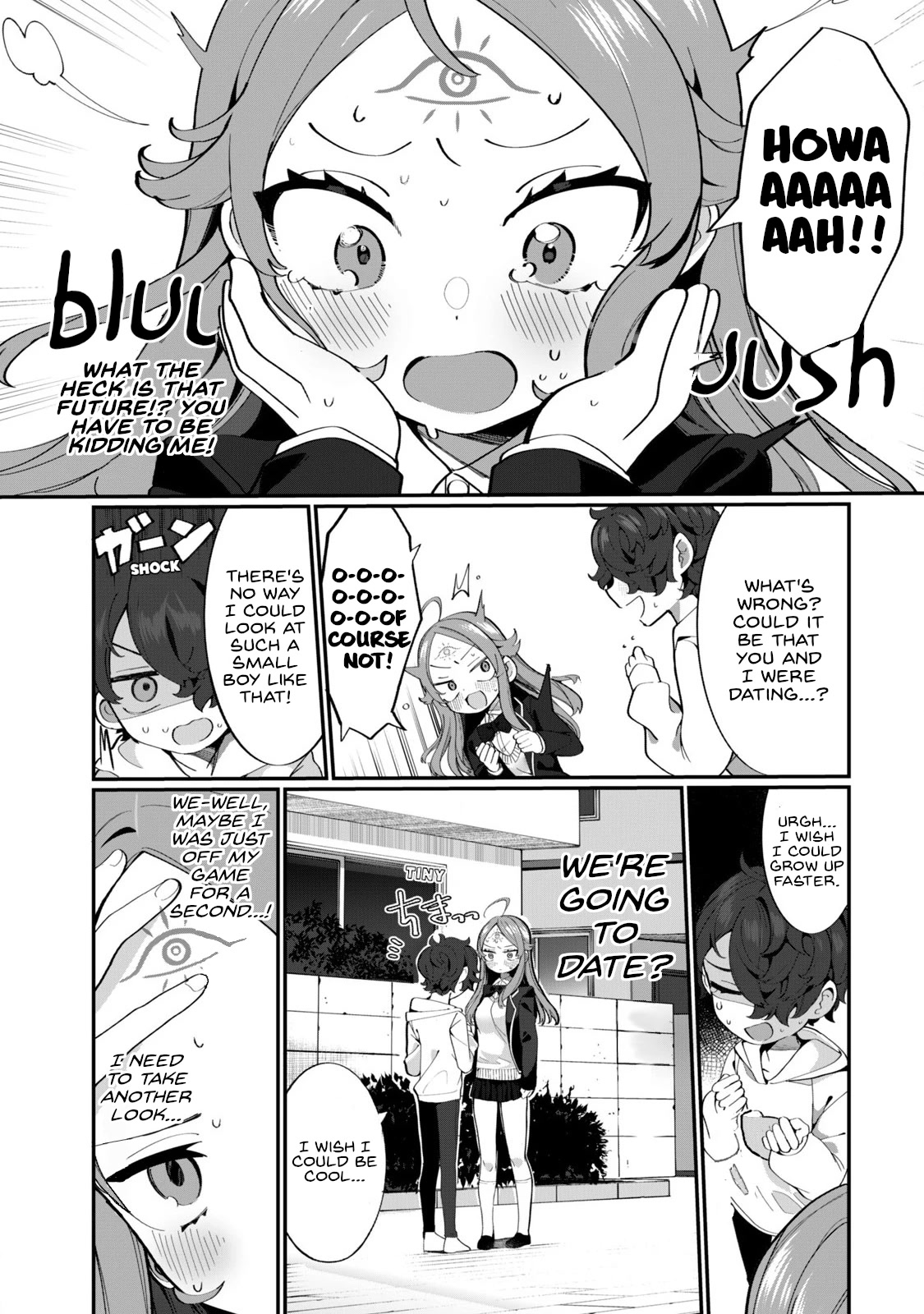 Love, Clairvoyance, and Adolescents Chapter 1 page 15 - Chapter 1: I've found my fated one.