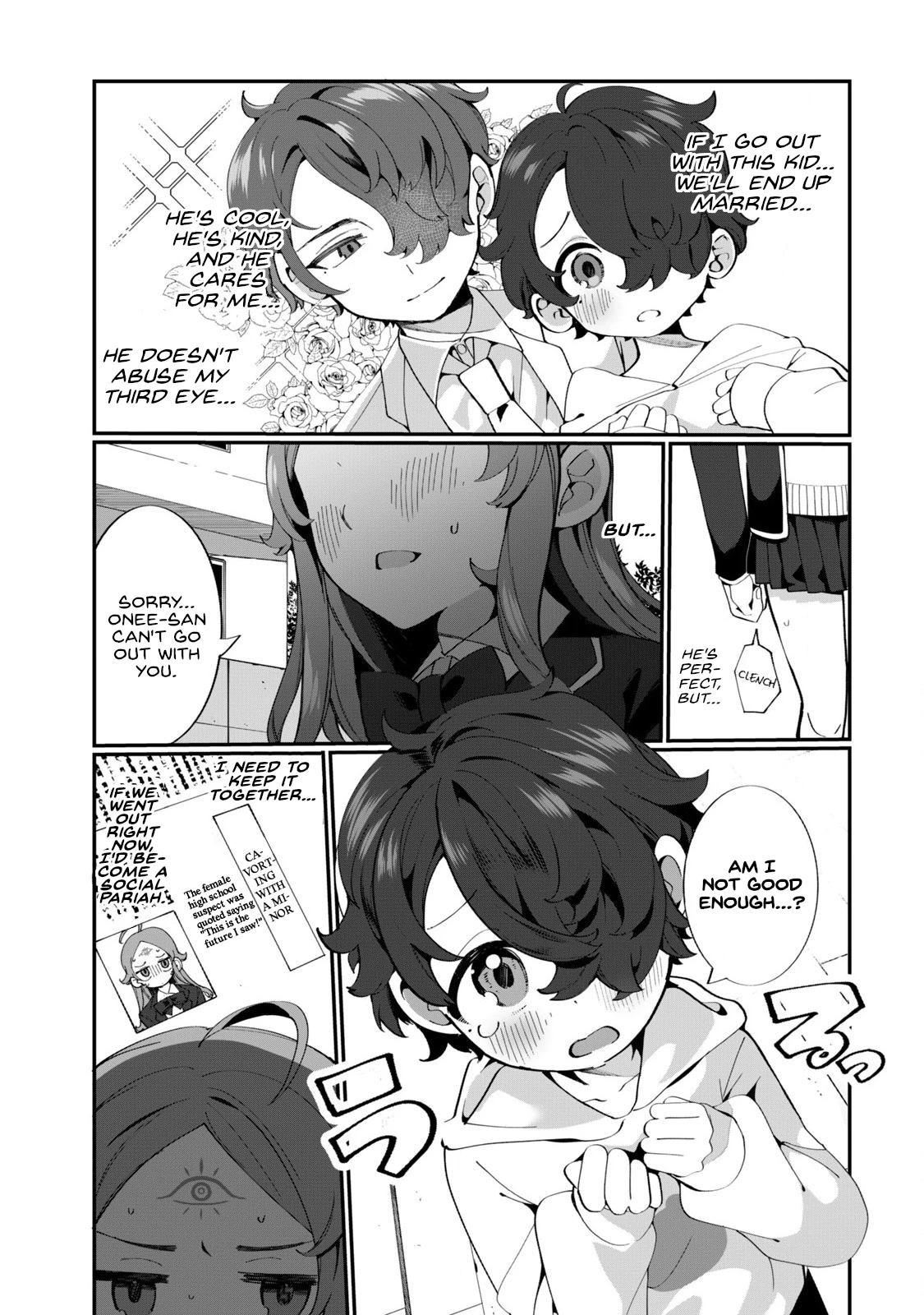 Love, Clairvoyance, and Adolescents Chapter 1 page 22 - Chapter 1: I've found my fated one.