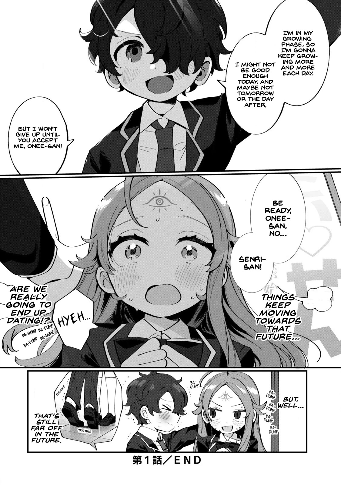 Love, Clairvoyance, and Adolescents Chapter 1 page 27 - Chapter 1: I've found my fated one.