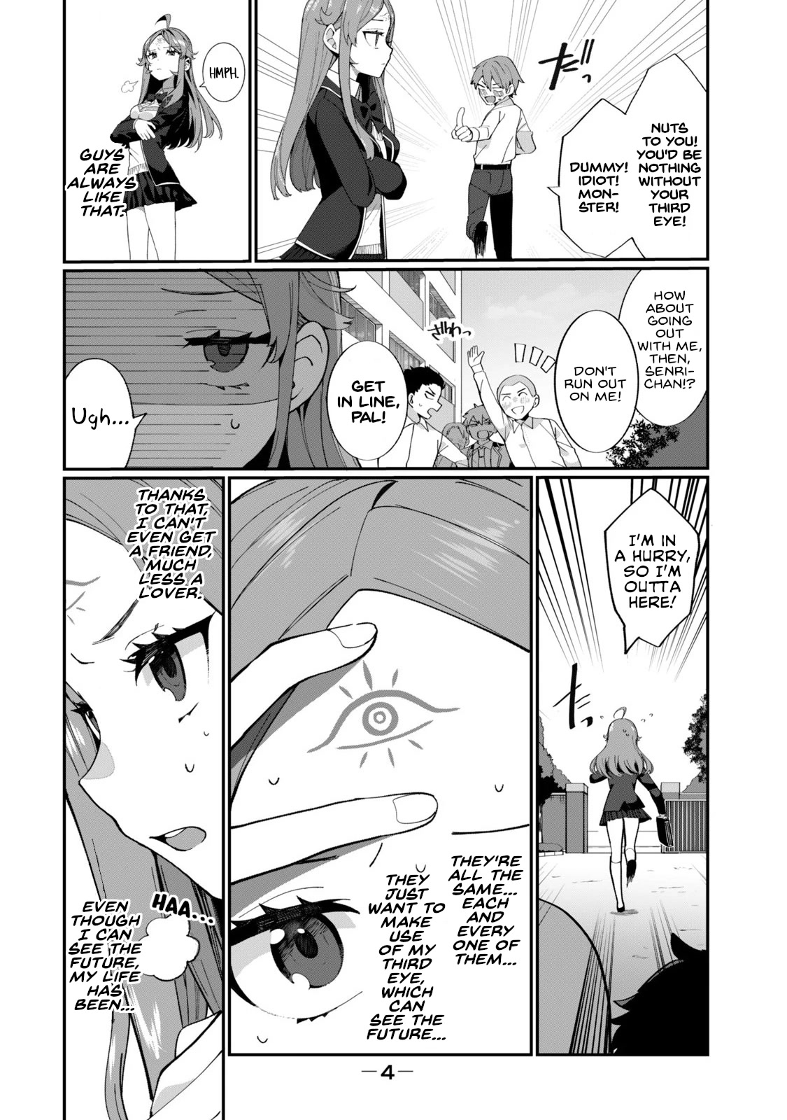 Love, Clairvoyance, and Adolescents Chapter 1 page 6 - Chapter 1: I've found my fated one.