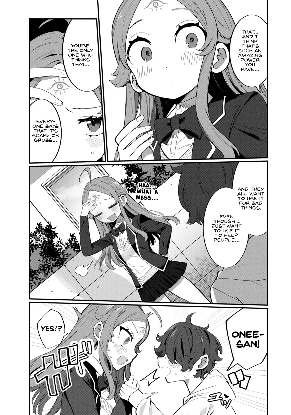 Love, Clairvoyance, and Adolescents Chapter 1 page 9 - Chapter 1: I've found my fated one.