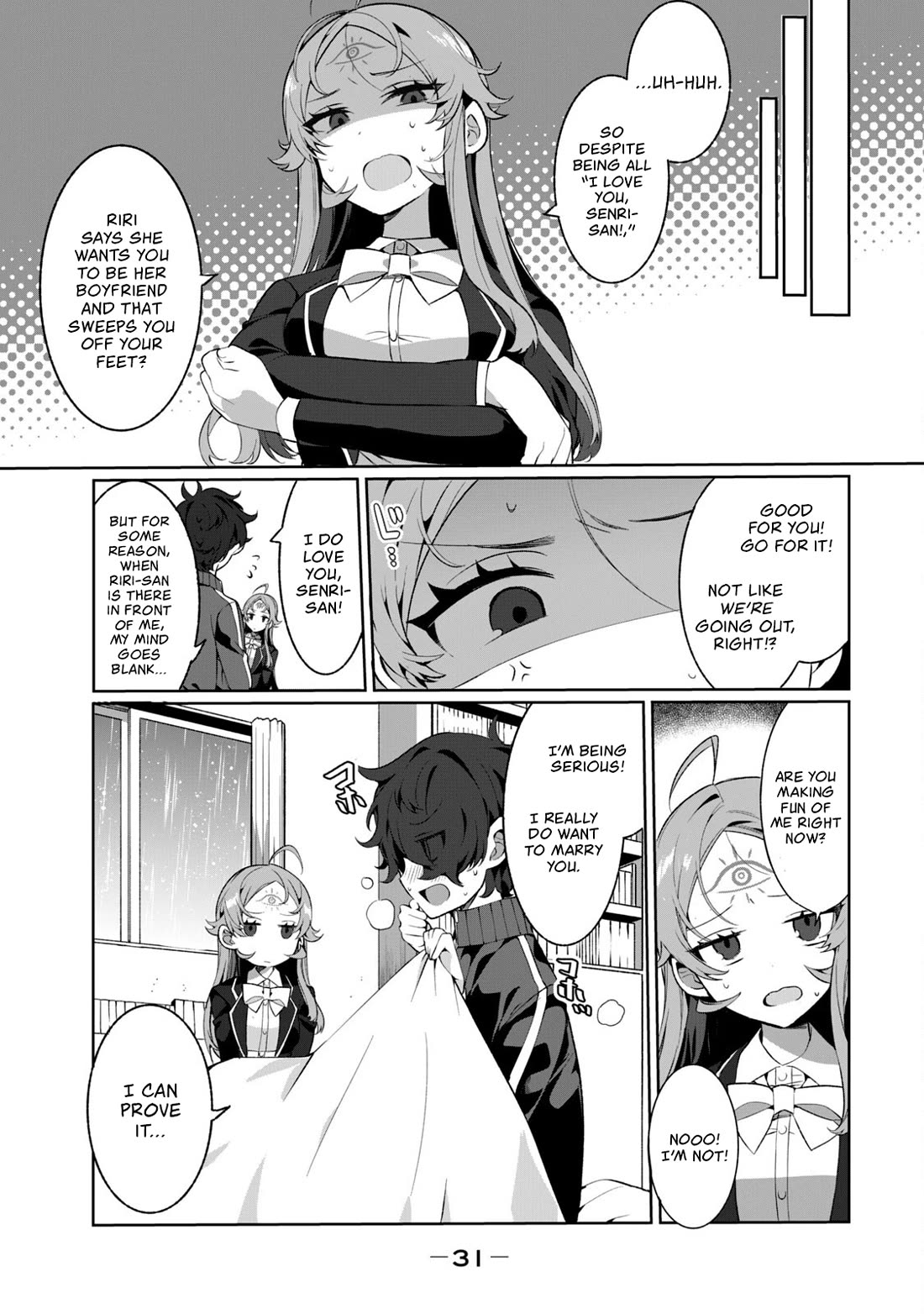 Love, Clairvoyance, and Adolescents Chapter 10 page 11 - Chapter 10: Temptation and Bewilderment