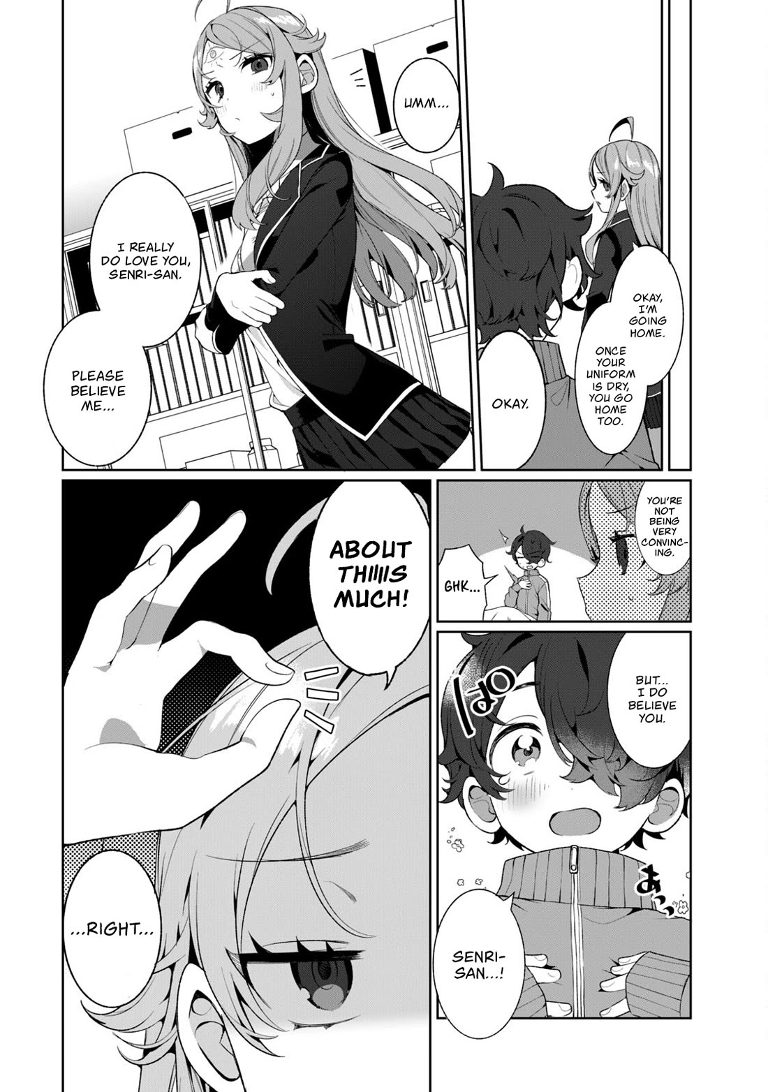 Love, Clairvoyance, and Adolescents Chapter 10 page 14 - Chapter 10: Temptation and Bewilderment