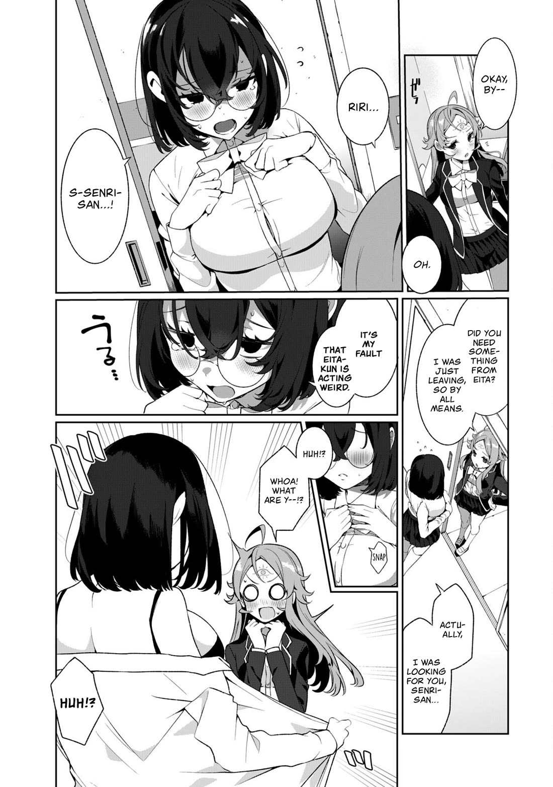Love, Clairvoyance, and Adolescents Chapter 10 page 15 - Chapter 10: Temptation and Bewilderment