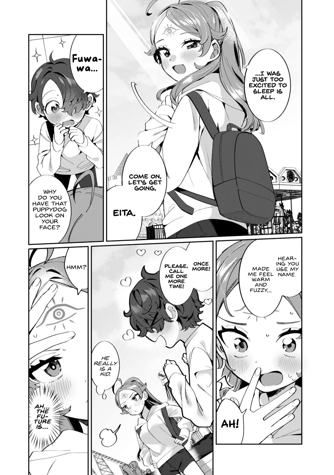 Love, Clairvoyance, and Adolescents Chapter 2 page 12 - Chapter 2: Our first date.