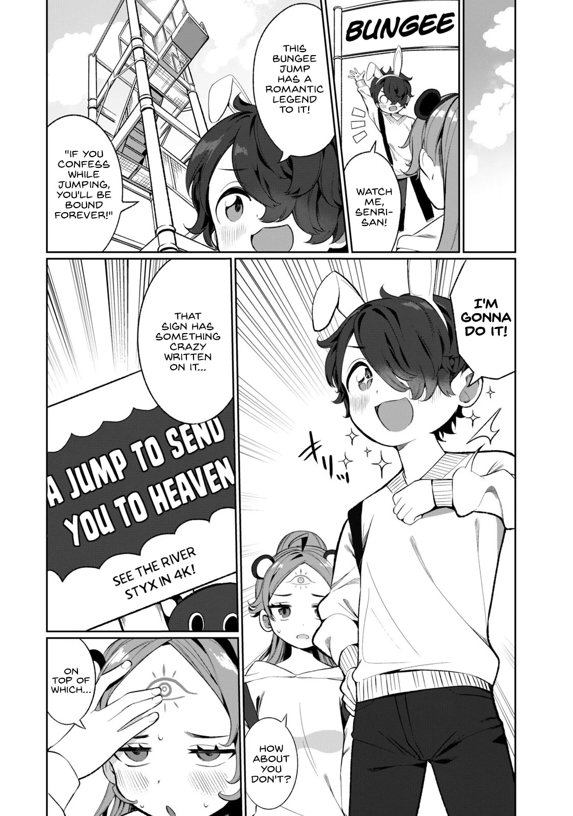 Love, Clairvoyance, and Adolescents Chapter 3 page 10 - Chapter 3: To our wonderful future, surely.