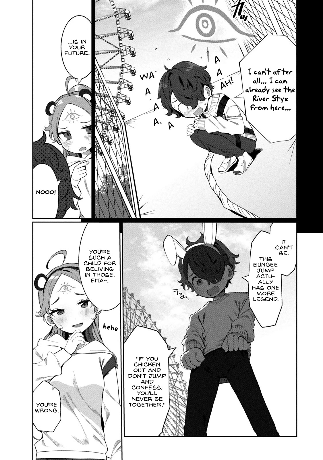 Love, Clairvoyance, and Adolescents Chapter 3 page 11 - Chapter 3: To our wonderful future, surely.